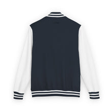 Load image into Gallery viewer, Letterman Jacket - Retro Color Block 'Hustle' Chest Logo

