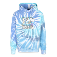 Load image into Gallery viewer, Adult Tie Dye Hoodie - blue lagoon
