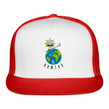 Load image into Gallery viewer, Trucker Hat - white/red
