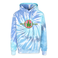 Load image into Gallery viewer, Adult Tie Dye Hoodie - blue lagoon
