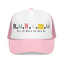 Load image into Gallery viewer, Trucker Hat — Rusted Retro Gas Pump Logo (Foam Front)

