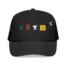 Load image into Gallery viewer, Trucker Hat — Rusted Retro Gas Pump Logo (Foam Front)
