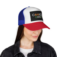 Load image into Gallery viewer, Cookie Gang Trucker Cap — Fun Retro Snack Lover Baseball Hat
