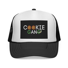 Load image into Gallery viewer, Cookie Gang Trucker Cap — Fun Retro Snack Lover Baseball Hat
