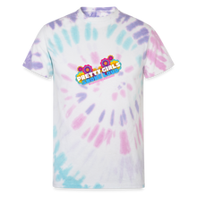 Load image into Gallery viewer, Unisex Tie Dye T-Shirt - Pastel Spiral
