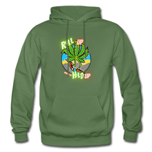 Load image into Gallery viewer, Gildan Heavy Blend Adult Hoodie - military green
