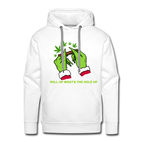 Men's Premium Hoodie - white